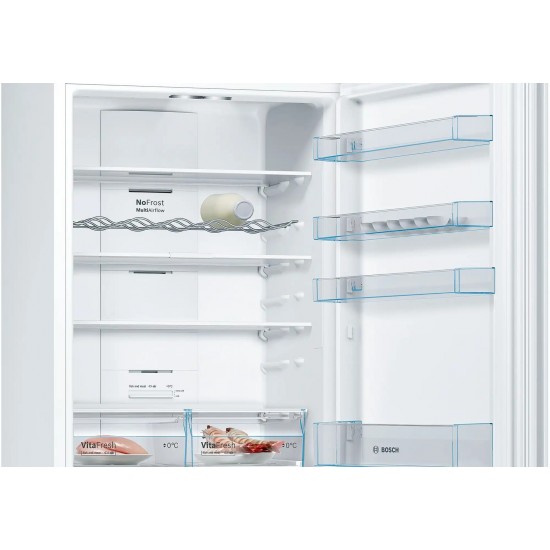 BOSCH KGN49XWEA - Prostostoječi hladilnik z zamrzovalnikom spodaj