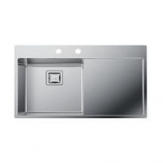 SINK SOLUTION A LINE PLUS INOX - Pomivalno korito z odcejalnikom desno