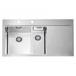 ALVEUS PURE 60 INOX - Pomivalno korito z odcejalnikom desno