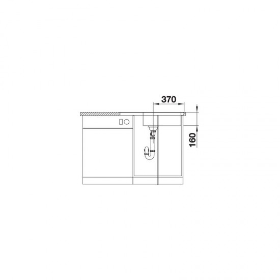 BLANCO LANTOS XL 6 S-IF INOX - Pomivalno korito z odcejalnikom