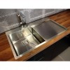 SINK SOLUTION A LINE PLUS INOX - Pomivalno korito z odcejalnikom desno