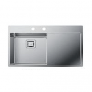 SINK SOLUTION A LINE PLUS INOX - Pomivalno korito z odcejalnikom desno