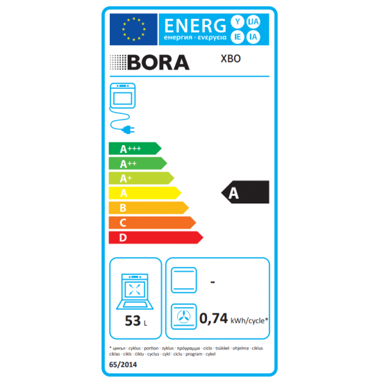 BORA X BO - Profesionalna parna pečica