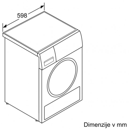 BOSCH WQG14500BY - Sušilni stroj