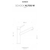 SCHOCK ALTOS W 529005 - Kuhinjska pipa