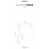 SCHOCK FONOS INOX - Kuhinjska pipa