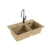 ALVEUS ATROX 50 BEIGE G55 - Pomivalno korito brez odcejalnika