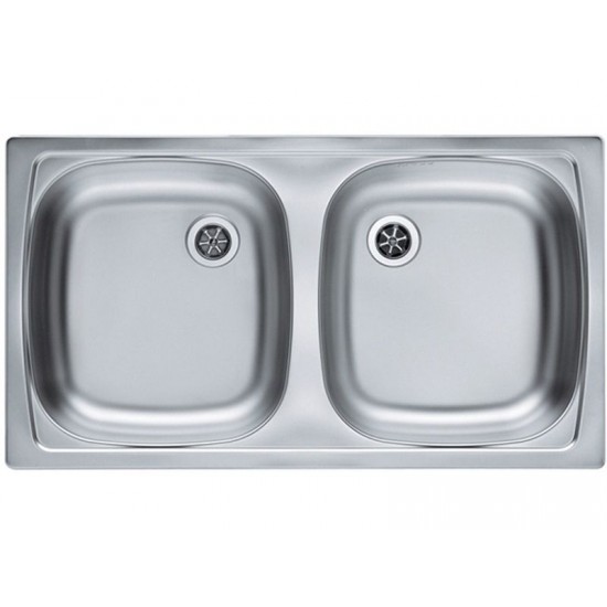 ALVEUS BASIC 160 LEI FI60 INOX - Pomivalno korito brez odcejalnika