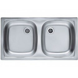 ALVEUS BASIC 160 NAT FI60 INOX - Pomivalno korito brez odcejalnika