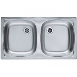 ALVEUS BASIC 160 NAT FI60 INOX - Pomivalno korito brez odcejalnika