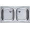 ALVEUS BASIC 160 NAT FI60 INOX - Pomivalno korito brez odcejalnika