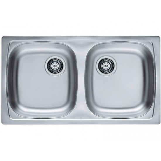 ALVEUS BASIC 160 NAT FI90 INOX - Pomivalno korito brez odcejalnika
