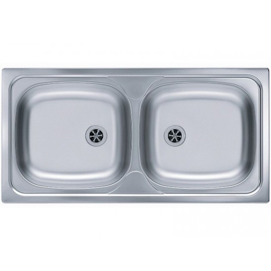 ALVEUS BASIC 70 INOX - Pomivalno korito brez odcejalnika