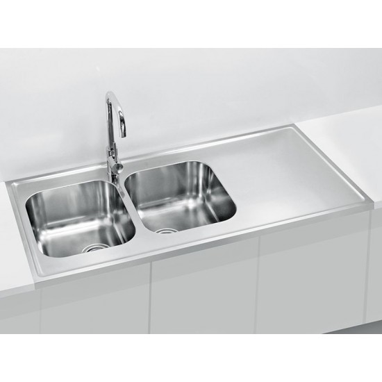ALVEUS CLASSIC PRO 100 INOX - Pomivalno korito z odcejalnikom