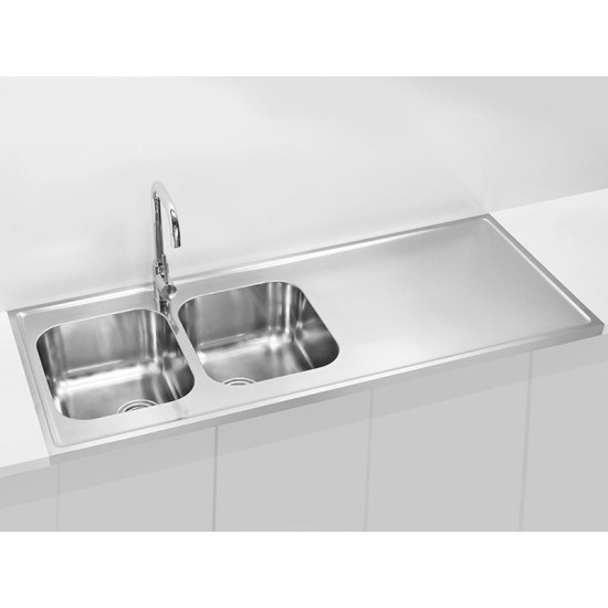 ALVEUS CLASSIC PRO 110 INOX - Pomivalno korito z odcejalnikom