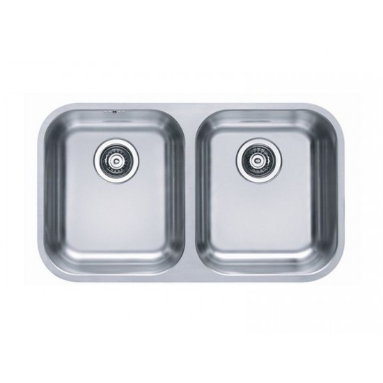 ALVEUS DUO 30 INOX - Pomivalno korito brez odcejalnika