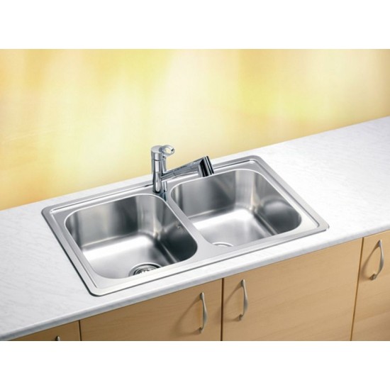 ALVEUS ELEGANT 40 LEI INOX - Pomivalno korito brez odcejalnika