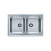 ALVEUS ELEGANT 40 LEI INOX - Pomivalno korito brez odcejalnika