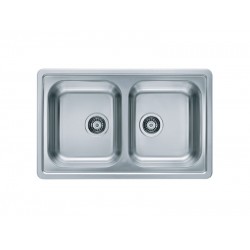 ALVEUS ELEGANT 40 LEI INOX - Pomivalno korito brez odcejalnika