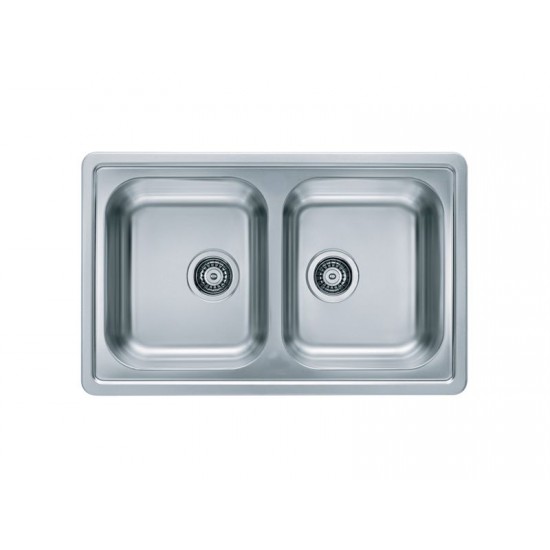 ALVEUS ELEGANT 40 LEI INOX - Pomivalno korito brez odcejalnika
