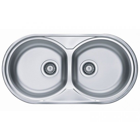 ALVEUS FORM 50 SAT INOX - Pomivalno korito brez odcejalnika