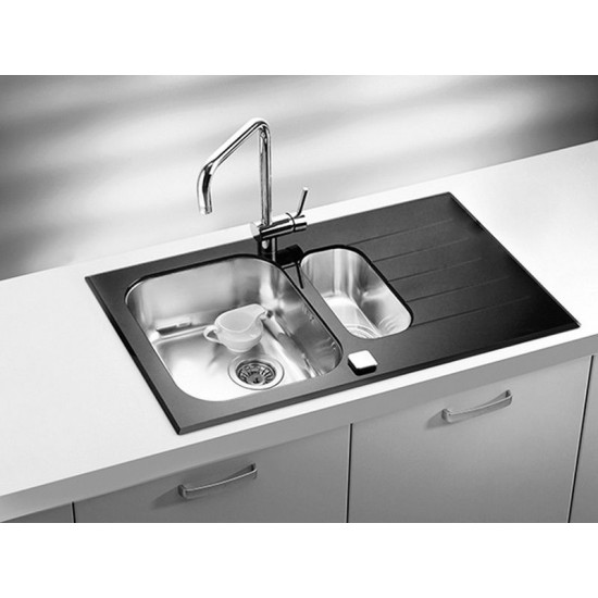 ALVEUS GLASSIX 20 INOX - Pomivalno korito z odcejalnikom