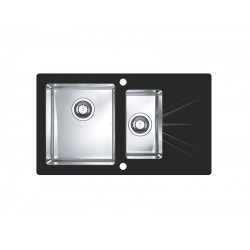 ALVEUS KARAT 20 INOX - Pomivalno korito z odcejalnikom desno
