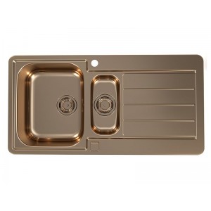 ALVEUS LINE 10 - MONARCH INOX - Pomivalno korito z odcejalnikom