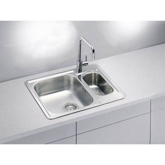 ALVEUS LINE 50 NAT INOX - Pomivalno korito brez odcejalnika