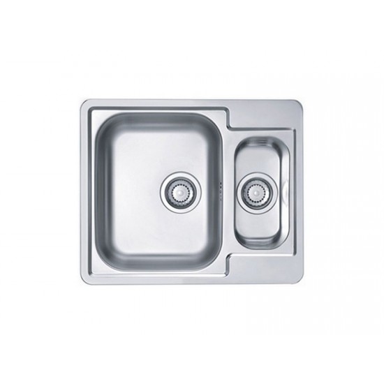 ALVEUS LINE 50 NAT INOX - Pomivalno korito brez odcejalnika