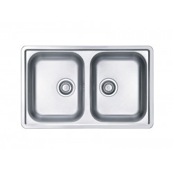ALVEUS LINE 90 NAT FI90 INOX - Pomivalno korito brez odcejalnika