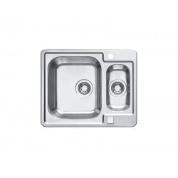 ALVEUS LINE MAXIM 50 SAT F/S INOX - Pomivalno korito brez odcejalnika