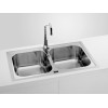 ALVEUS LINE MAXIM 90 INOX - Pomivalno korito brez odcejalnika