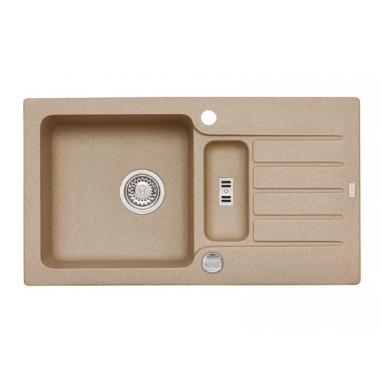 ALVEUS NIAGARA 70 BEIGE G55 - Pomivalno korito z odcejalnikom