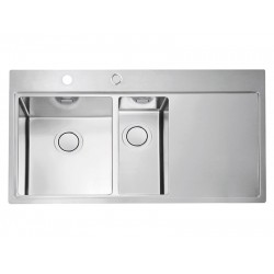 ALVEUS PURE UP 60 INOX - Pomivalno korito z odcejalnikom desno