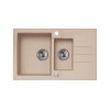 ALVEUS ROCK 70 BEIGE G55 - Pomivalno korito z odcejalnikom