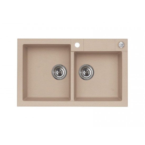 ALVEUS ROCK 90 BEIGE G55 - Pomivalno korito brez odcejalnika