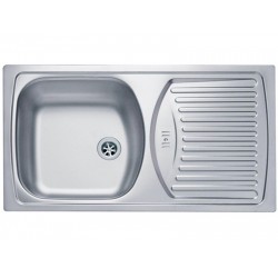 ALVEUS BASIC 150 LEI FI60 INOX - Pomivalno korito z odcejalnikom