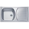 ALVEUS BASIC 150 NAT FI60 INOX - Pomivalno korito z odcejalnikom