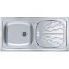ALVEUS BASIC 80 LEI INOX - Pomivalno korito z odcejalnikom