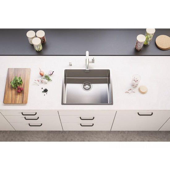 ALVEUS KOMBINO 50 INOX - Pomivalno korito brez odcejalnika