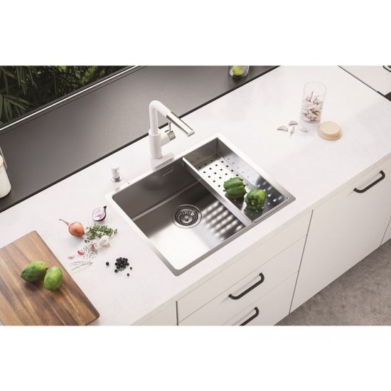 ALVEUS KOMBINO 50 INOX - Pomivalno korito brez odcejalnika