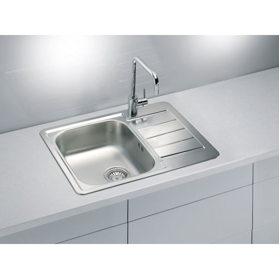 ALVEUS LINE 110 INOX - Pomivalno korito z odcejalnikom