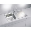 ALVEUS LINE 20 NAT INOX - Pomivalno korito z odcejalnikom