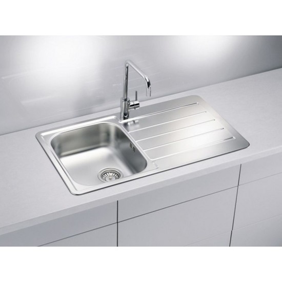 ALVEUS LINE 20 NAT INOX - Pomivalno korito z odcejalnikom