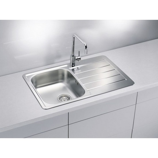 ALVEUS LINE 80 NAT FI90 INOX - Pomivalno korito z odcejalnikom