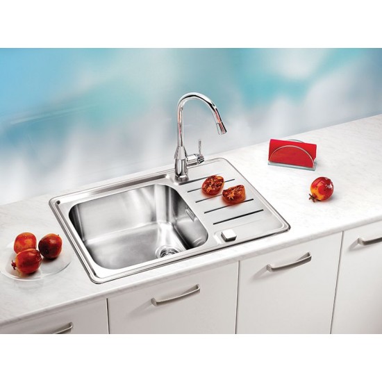 ALVEUS PRAKTIK 120 INOX - Pomivalno korito z odcejalnikom