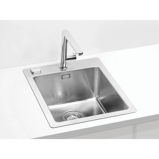 ALVEUS PURE UP 10 INOX - Pomivalno korito brez odcejalnika