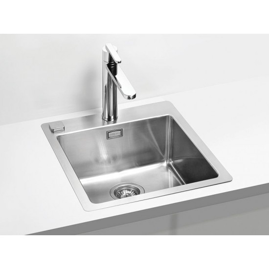 ALVEUS PURE 20 INOX - Pomivalno korito brez odcejalnika