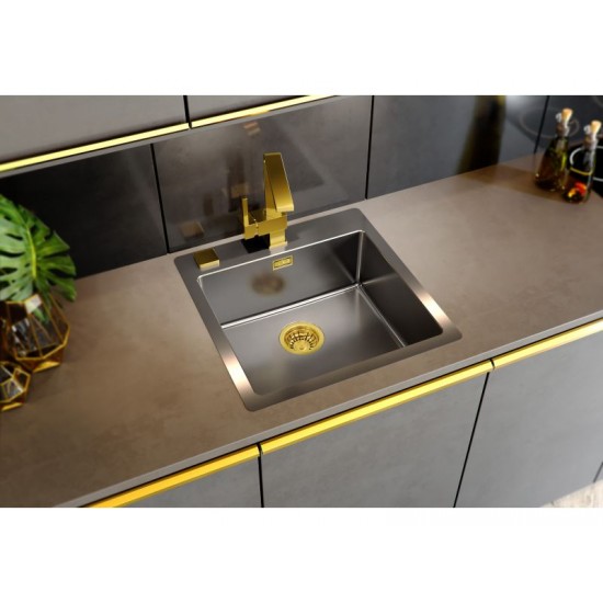 ALVEUS PURE 30 - MONARCH ANTHRACITE - Pomivalno korito brez odcejalnika